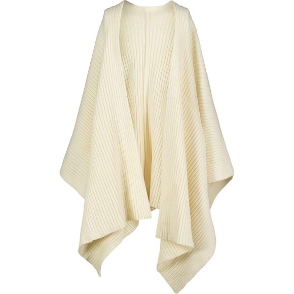 Women's Rib Knit Ruana Shawl Wrap Poncho Stylish & Comfortable🤩